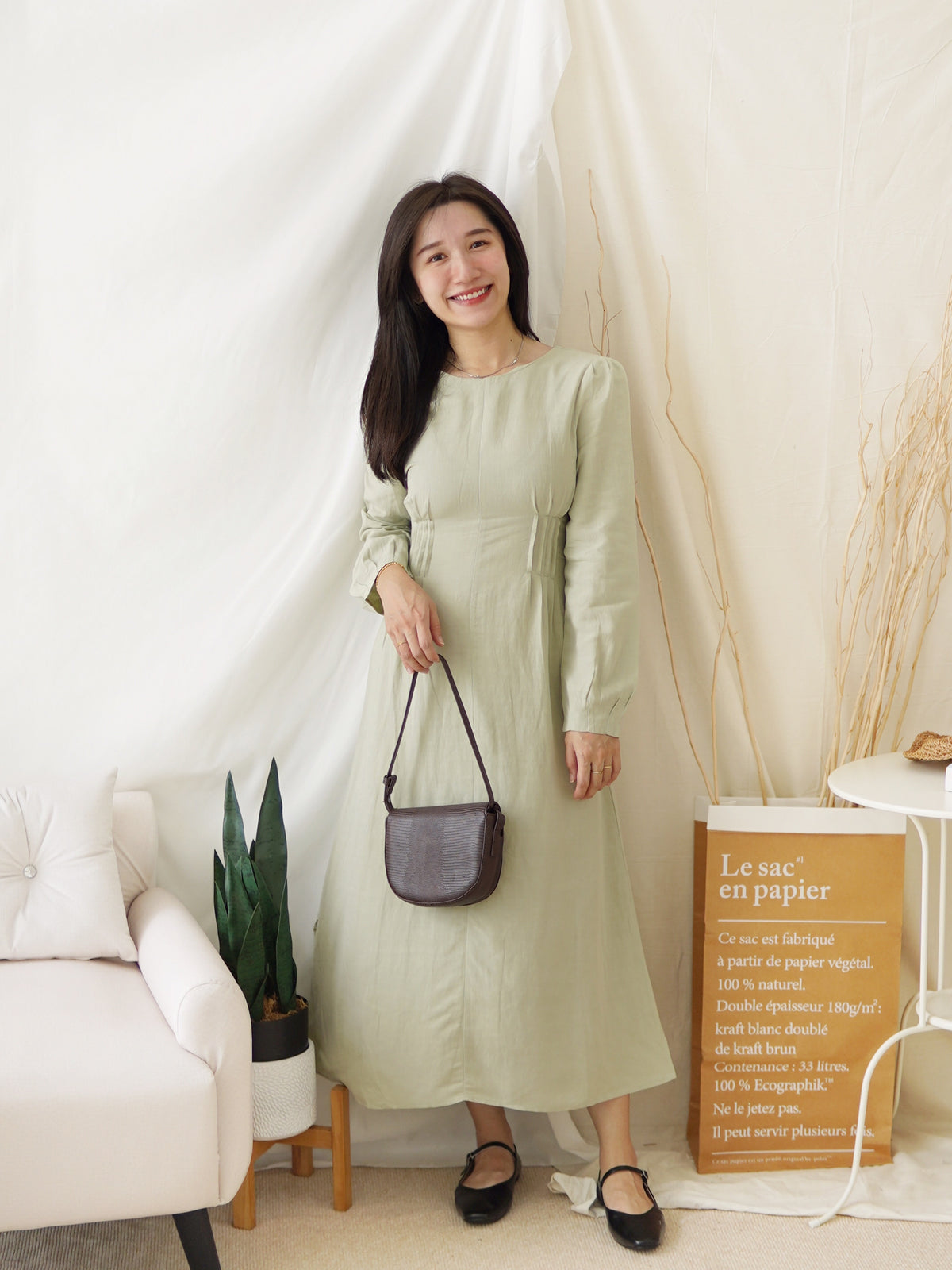 ALLO LONG SLEEVE DRESS