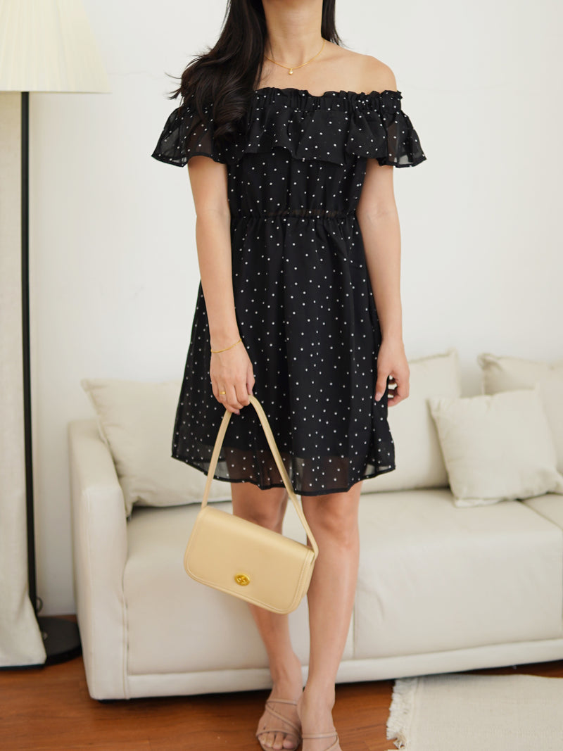 Ruffle Polkadots Dress