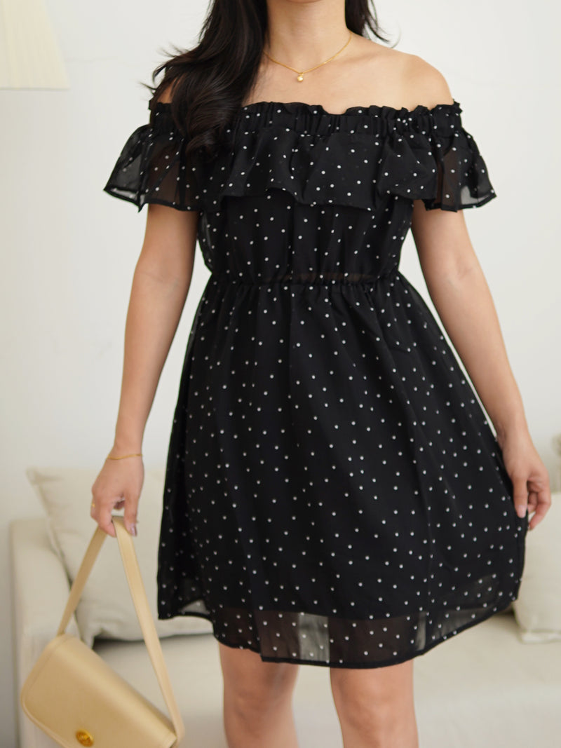 Ruffle Polkadots Dress