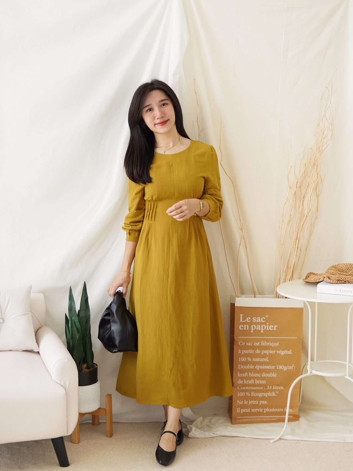 ALLO LONG SLEEVE DRESS