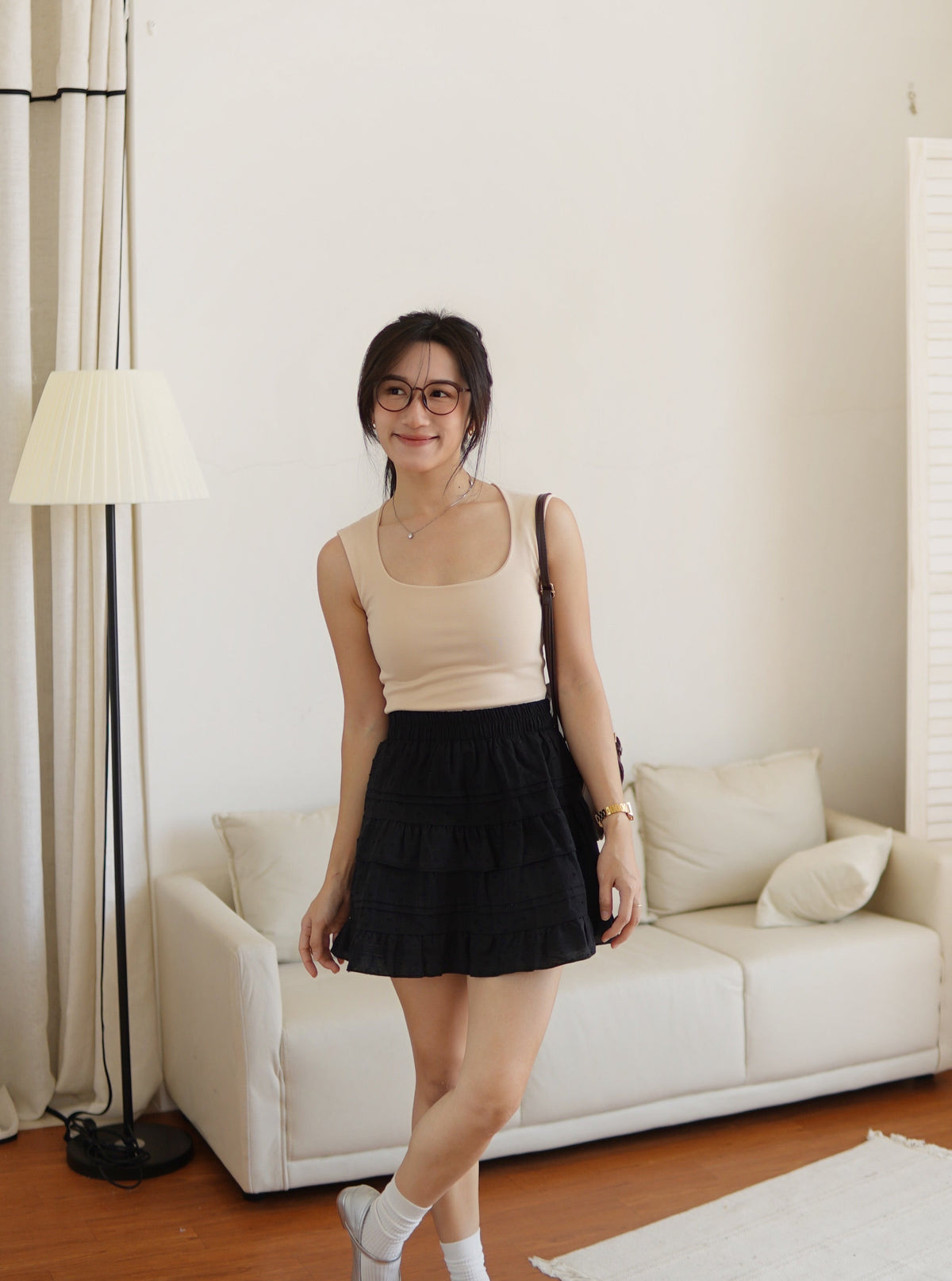 Melanie Ruffle Skirt (with inner pant)