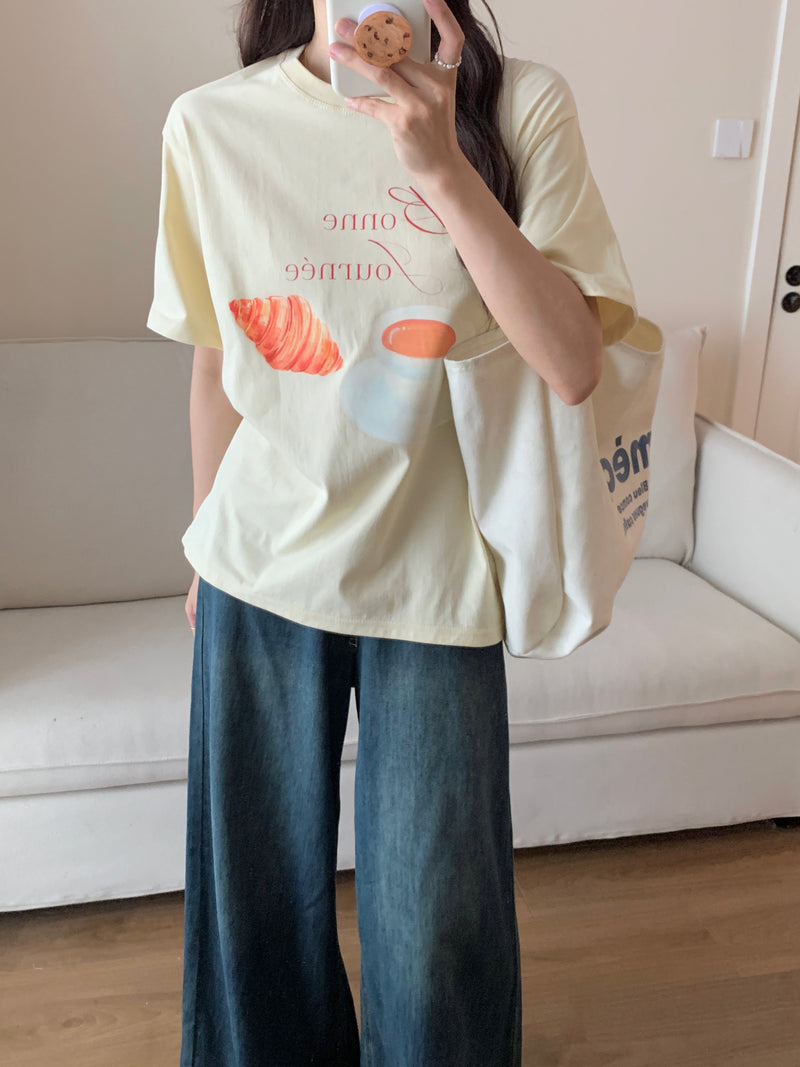 [LM.made] Croissant Tee 🥐