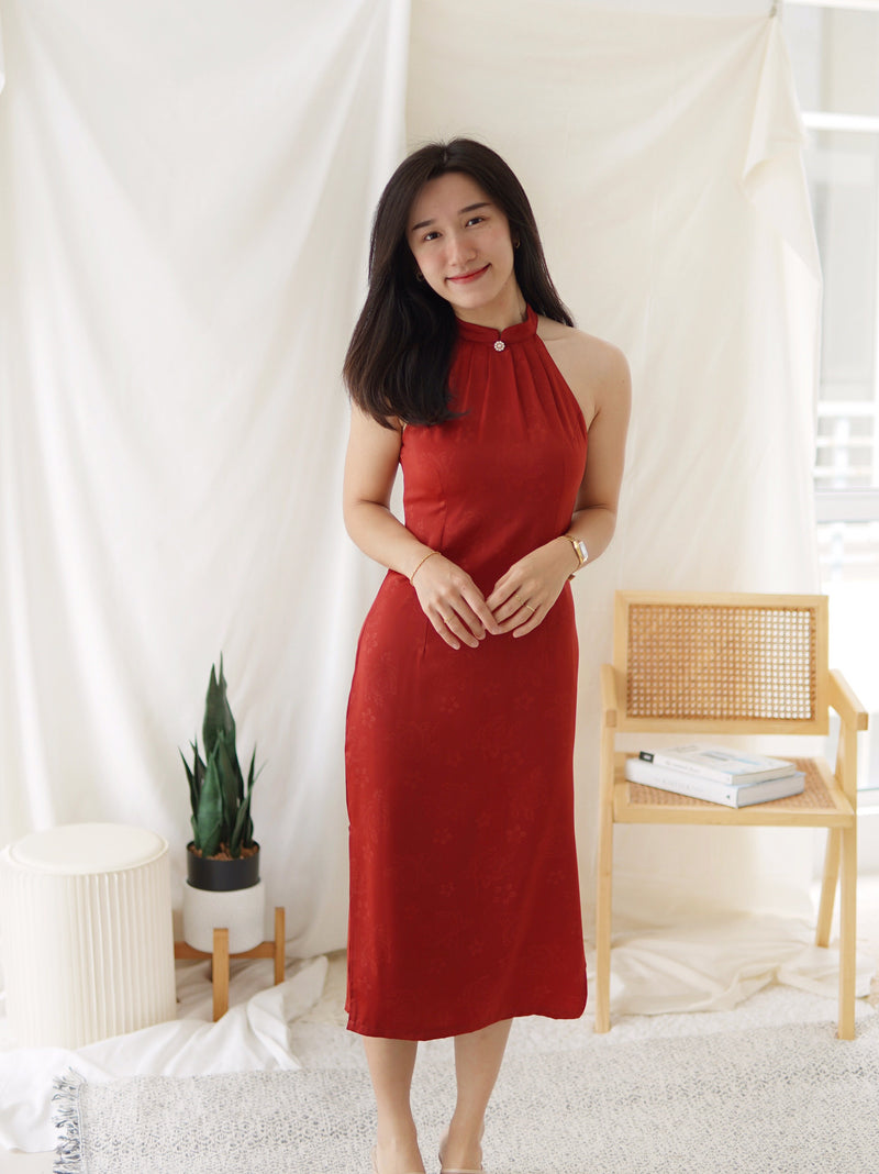 HUI XUAN HALTER ORIENTAL DRESS