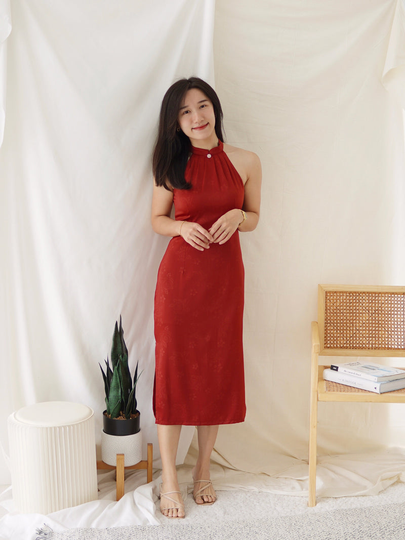 HUI XUAN HALTER ORIENTAL DRESS