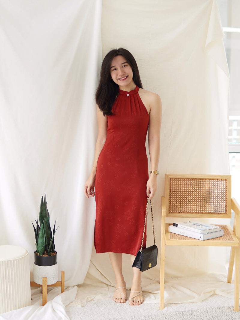 HUI XUAN HALTER ORIENTAL DRESS