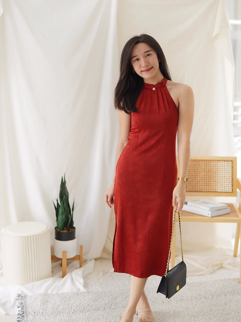 HUI XUAN HALTER ORIENTAL DRESS