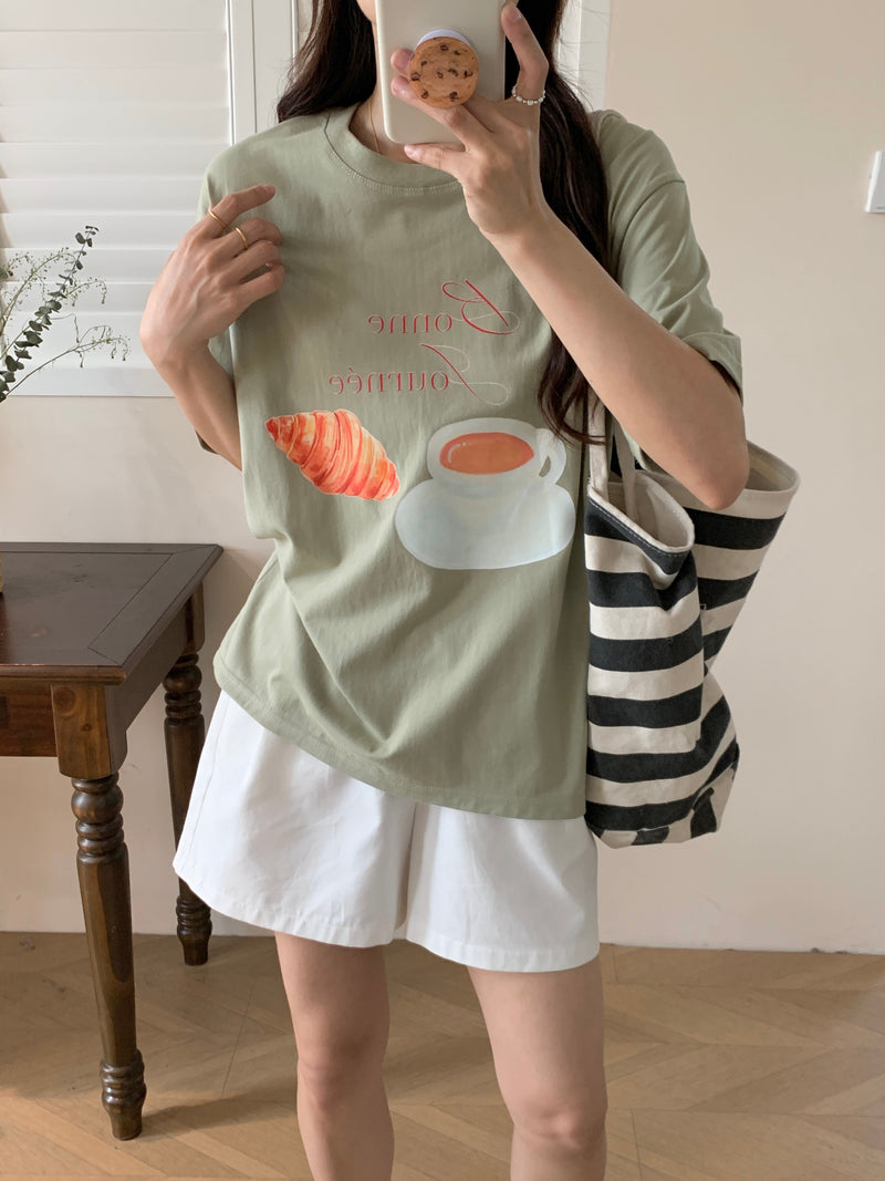 [LM.made] Croissant Tee 🥐