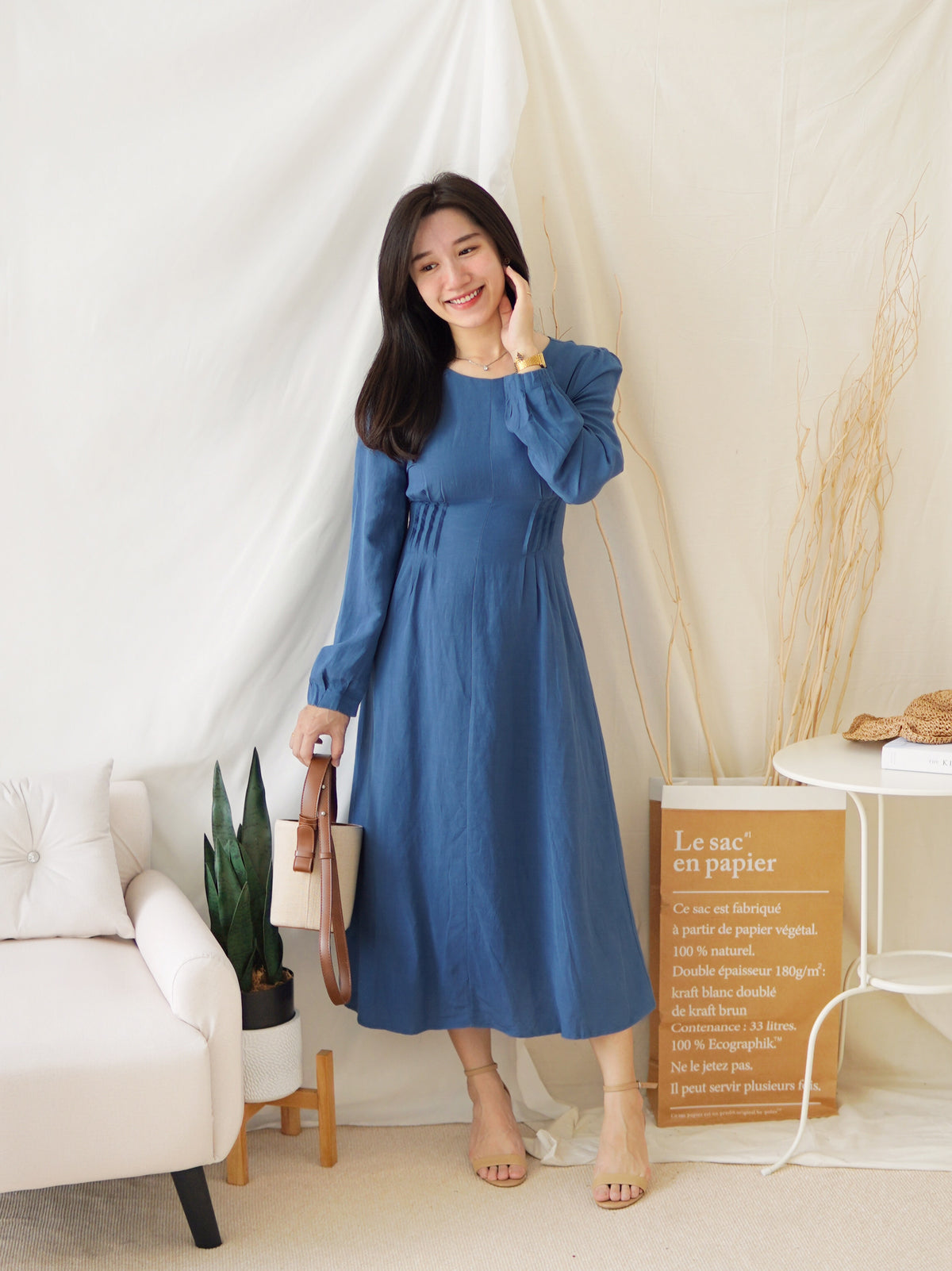 ALLO LONG SLEEVE DRESS