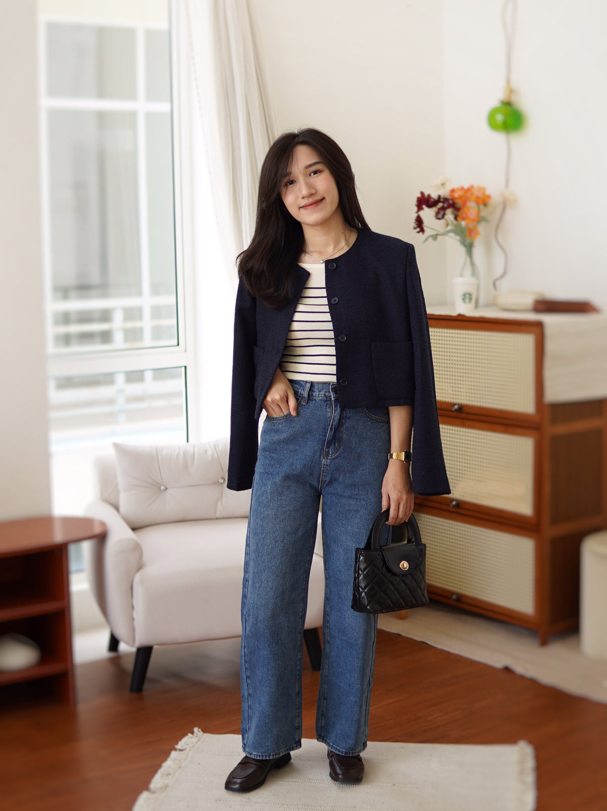 [LM.made] Blair Denim Straight Leg Jeans