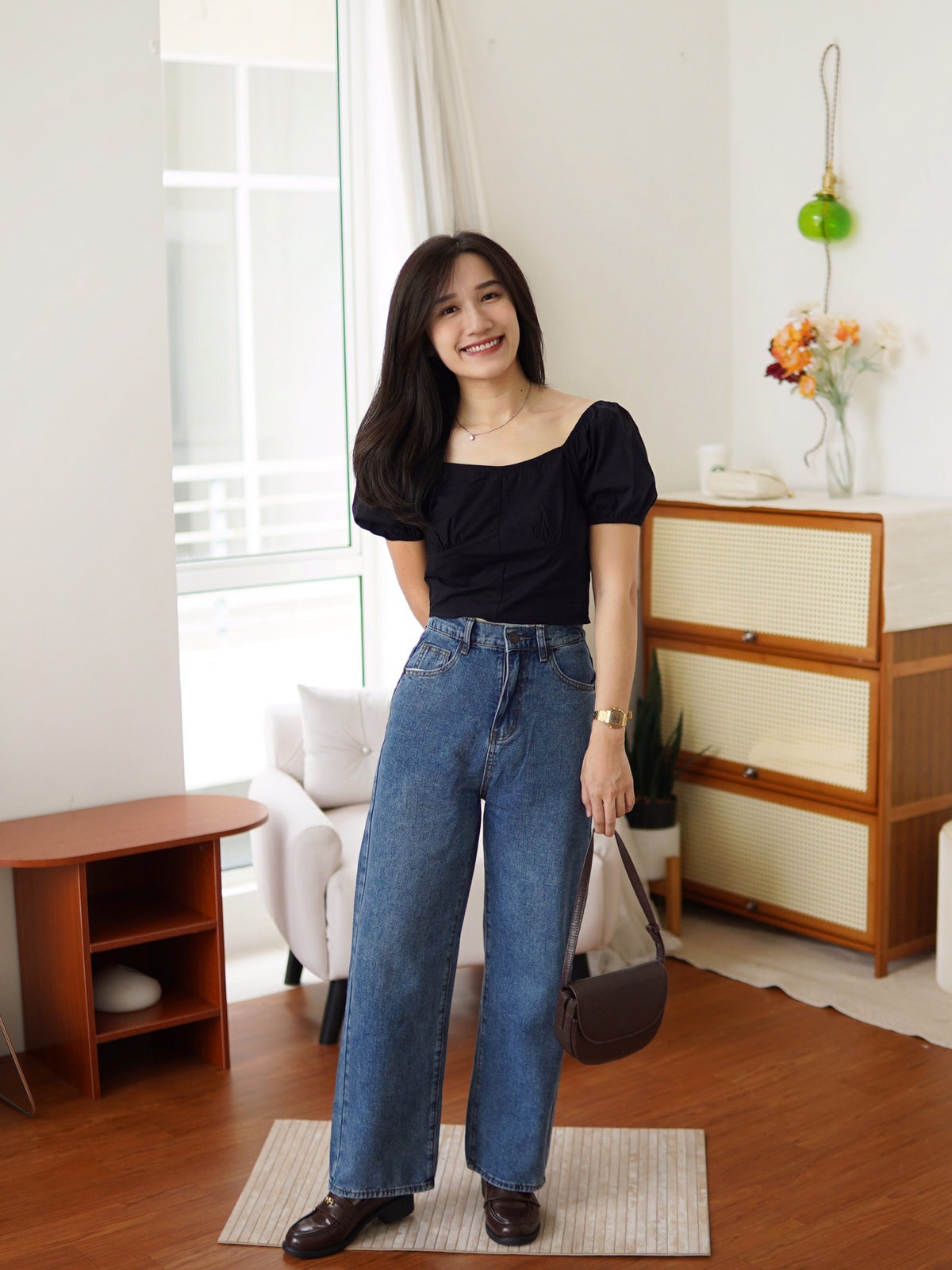 [LM.made] Blair Denim Straight Leg Jeans