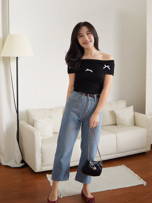 SweetBow Off-Shoulder Top