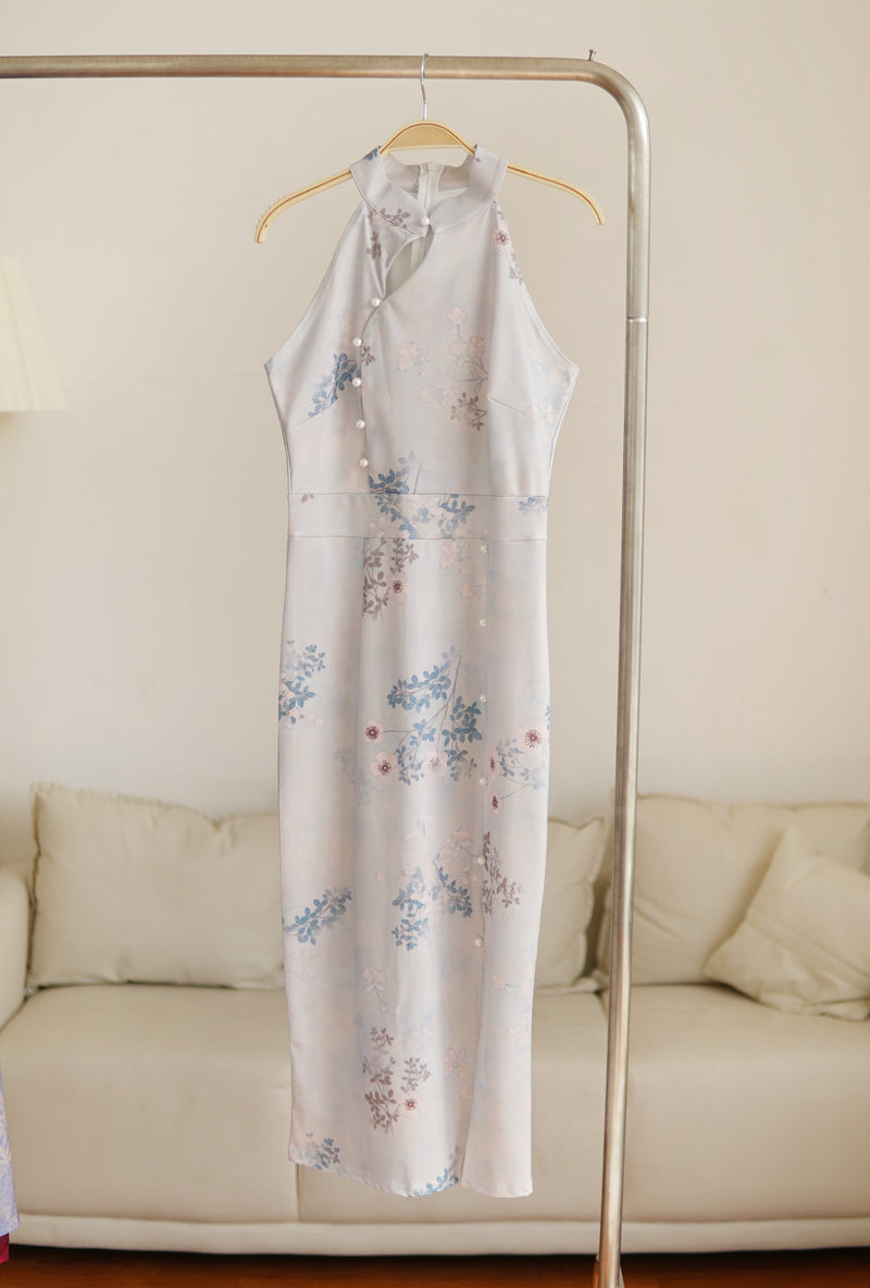 花语银霞 Cheongsam Dress