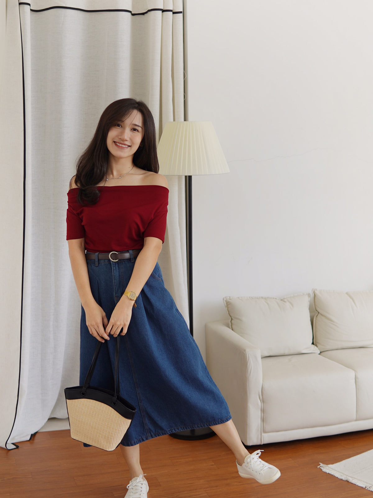 Olivia Off-Shoulder Top