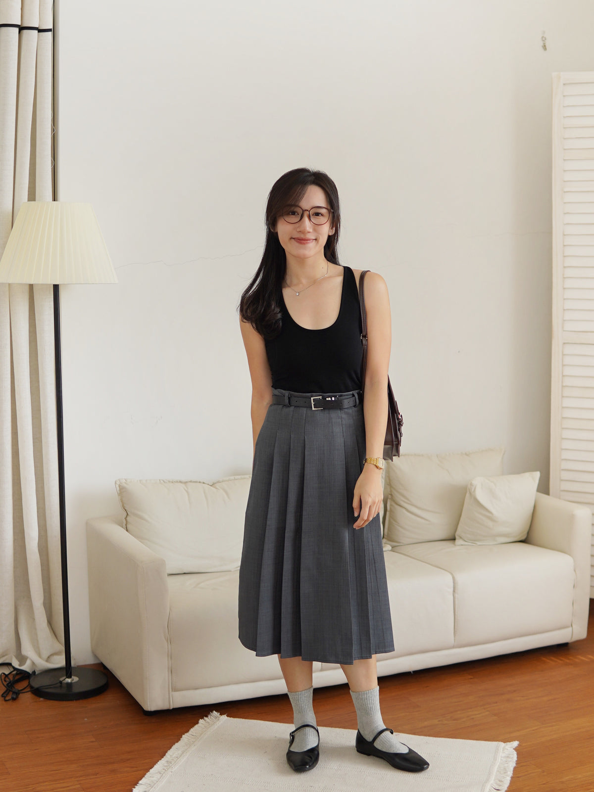 Grace Pleated Skirt