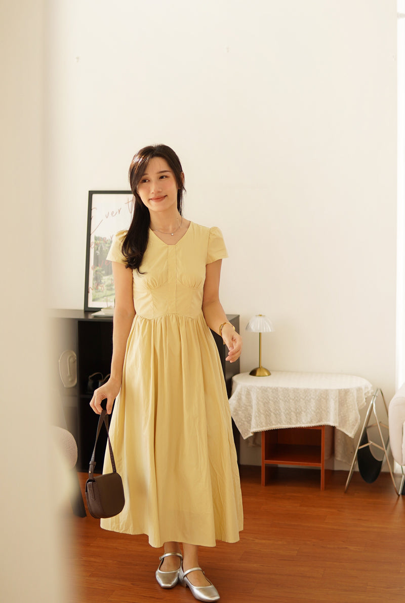 Yellow Bella France Dress