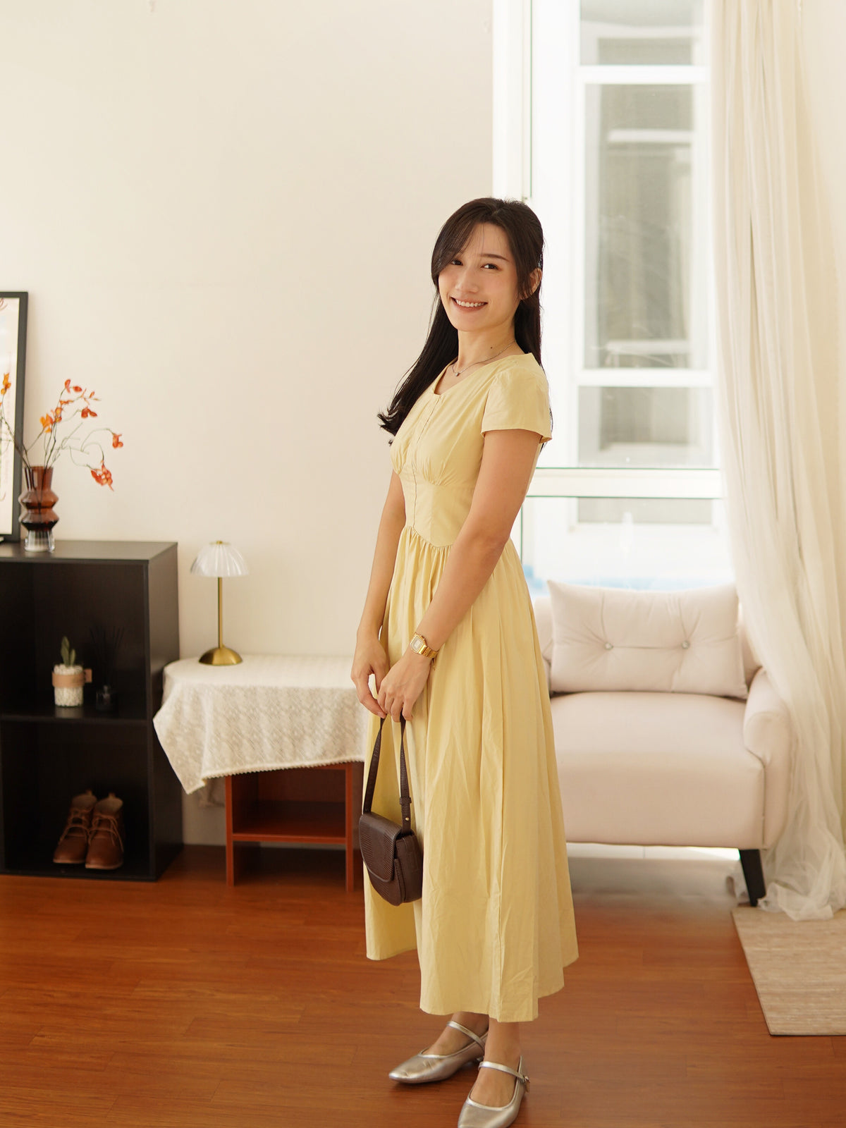 Yellow Bella France Dress