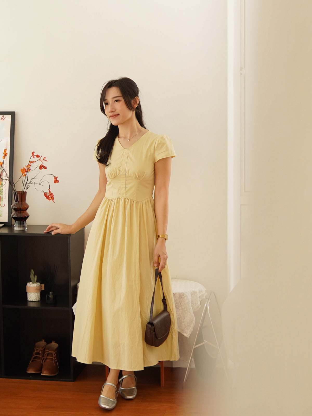 Yellow Bella France Dress