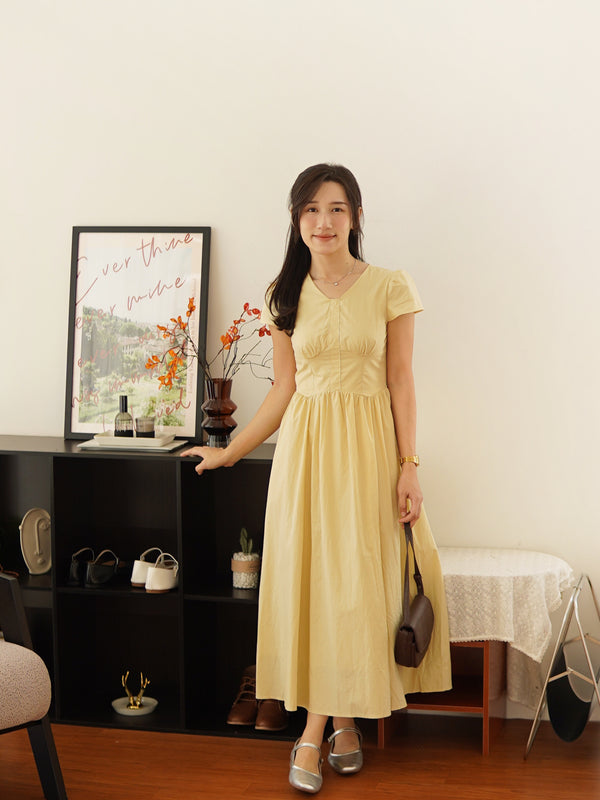 Yellow Bella France Dress