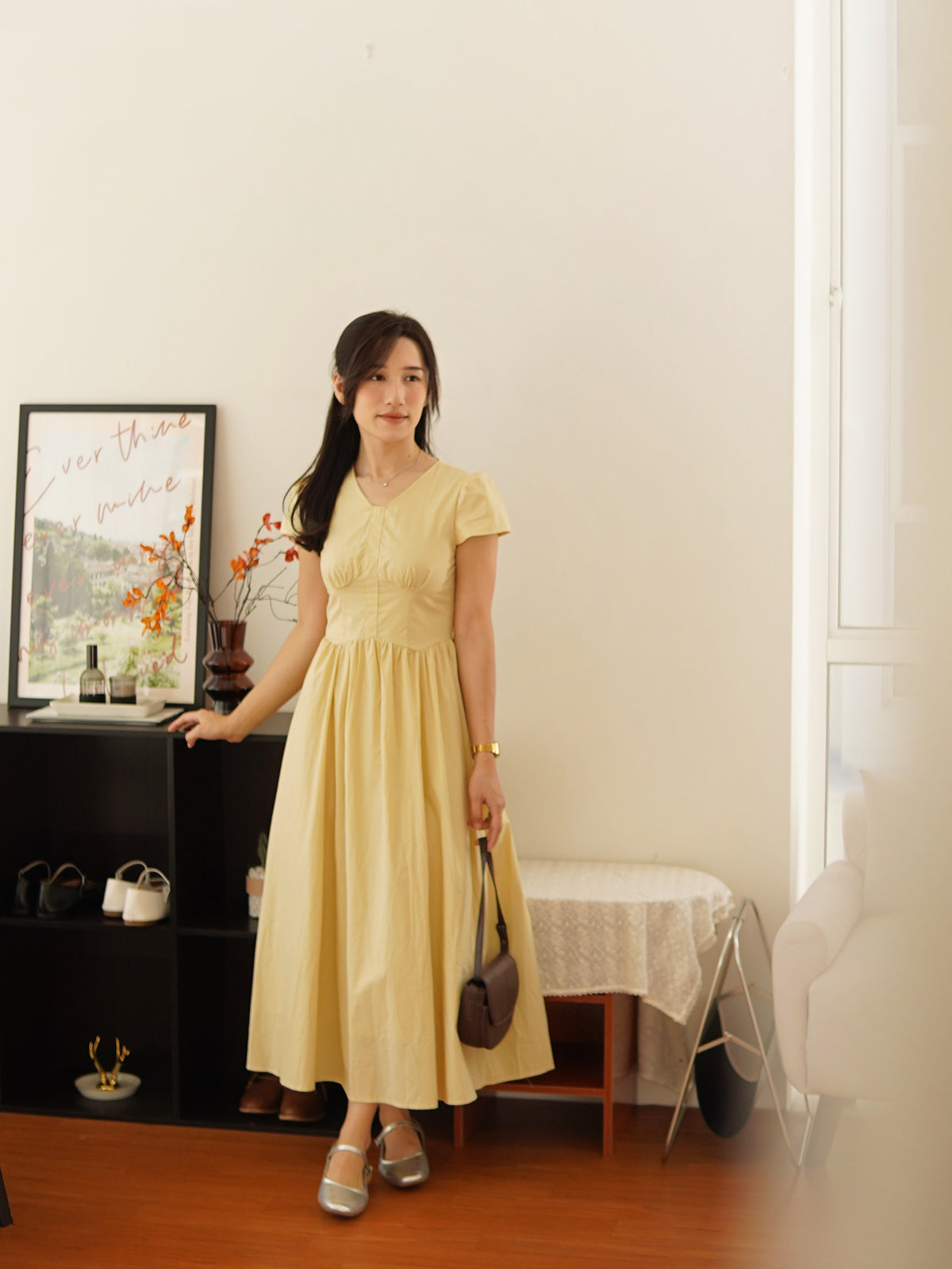 Yellow Bella France Dress