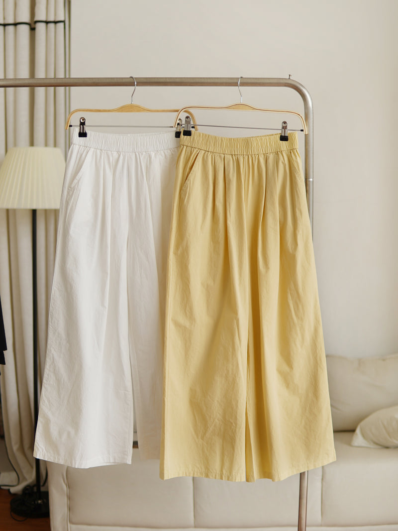 BreezyGlow Wide-Leg Pants