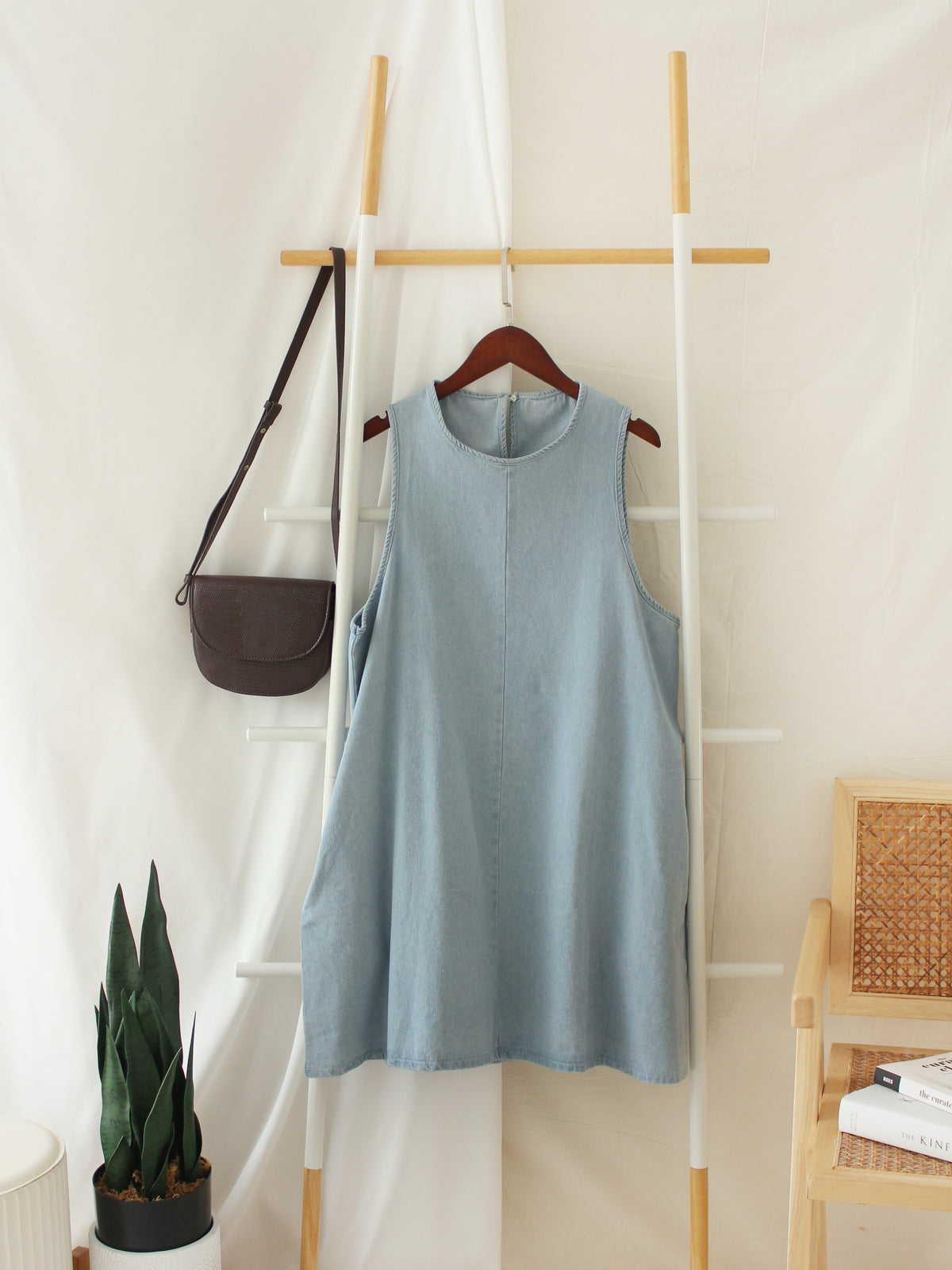 CHŌ CHŌ DENIM DRESS