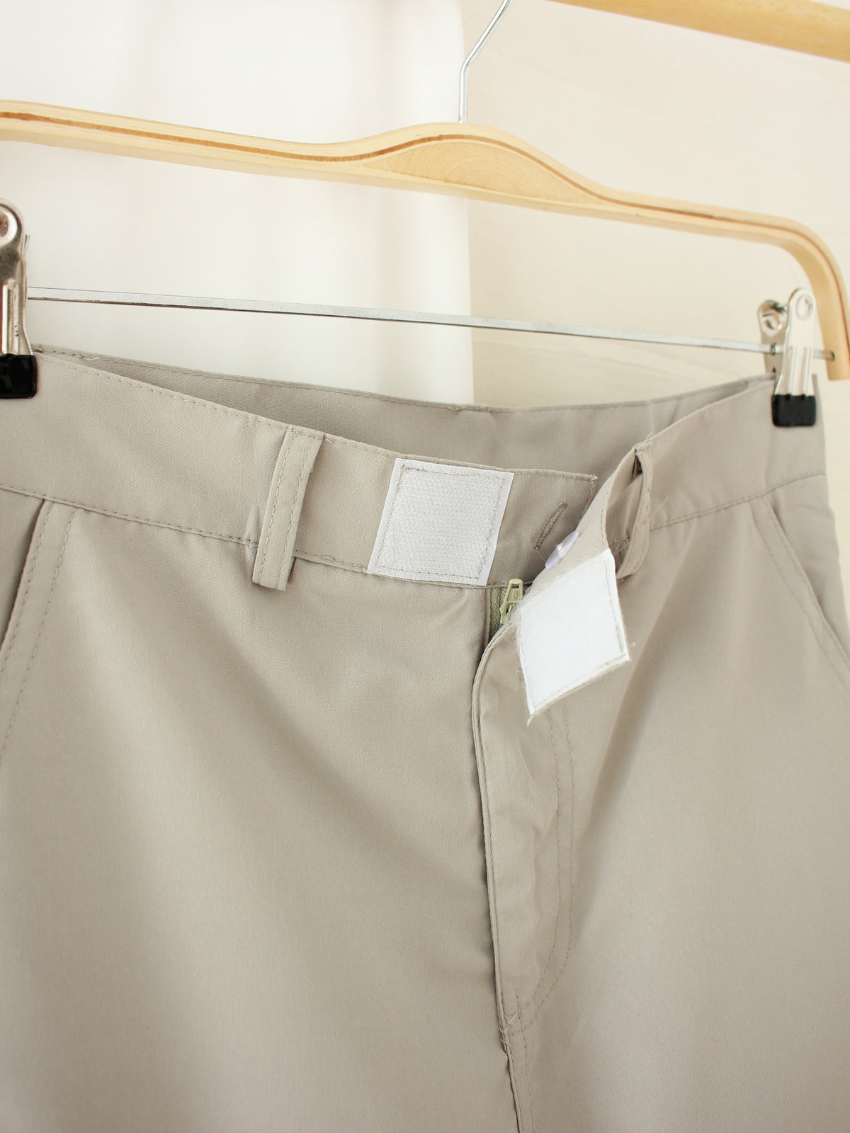 Grey Cargo Skirt