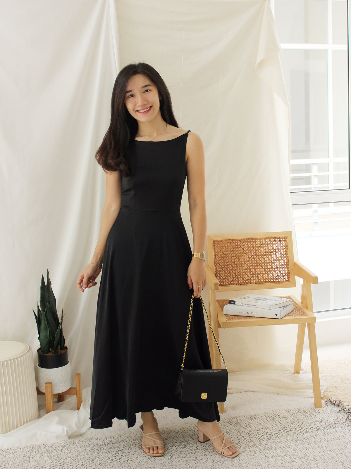 Joyce Simple Long Dress