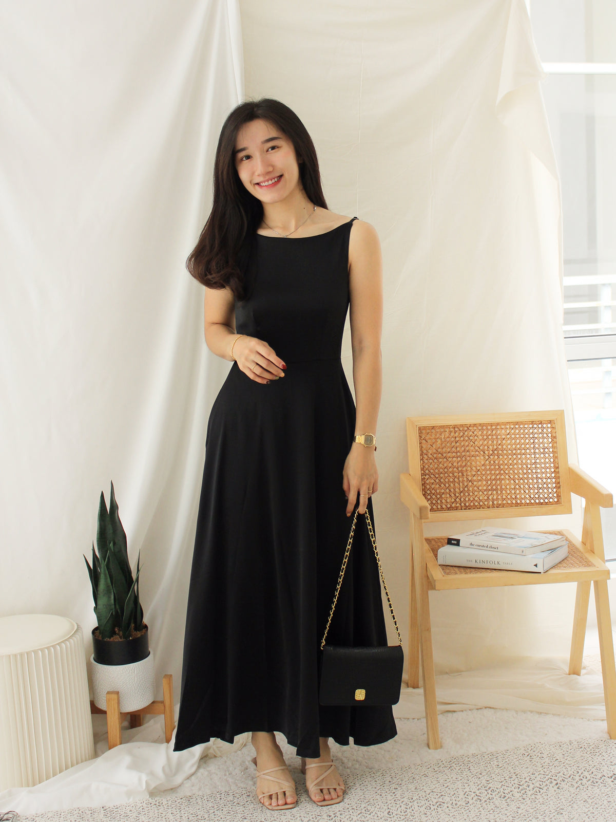 Joyce Simple Long Dress