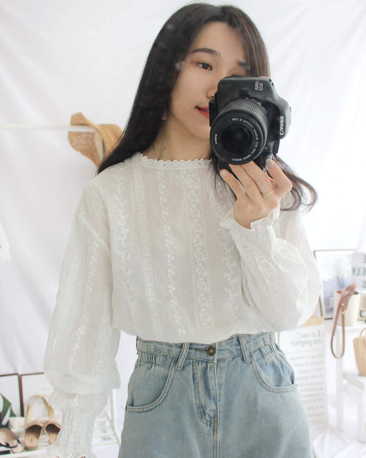 Lily Crochet Sweet Top - LovelyMadness Clothing Malaysia