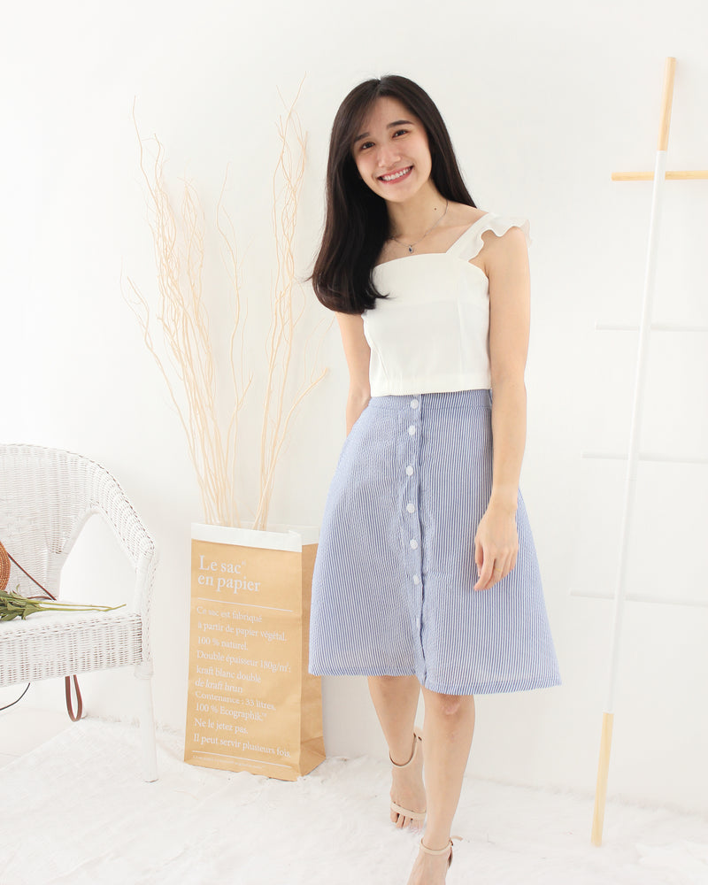 Layla Ruffle Top - LovelyMadness Clothing Online Fashion Malaysia