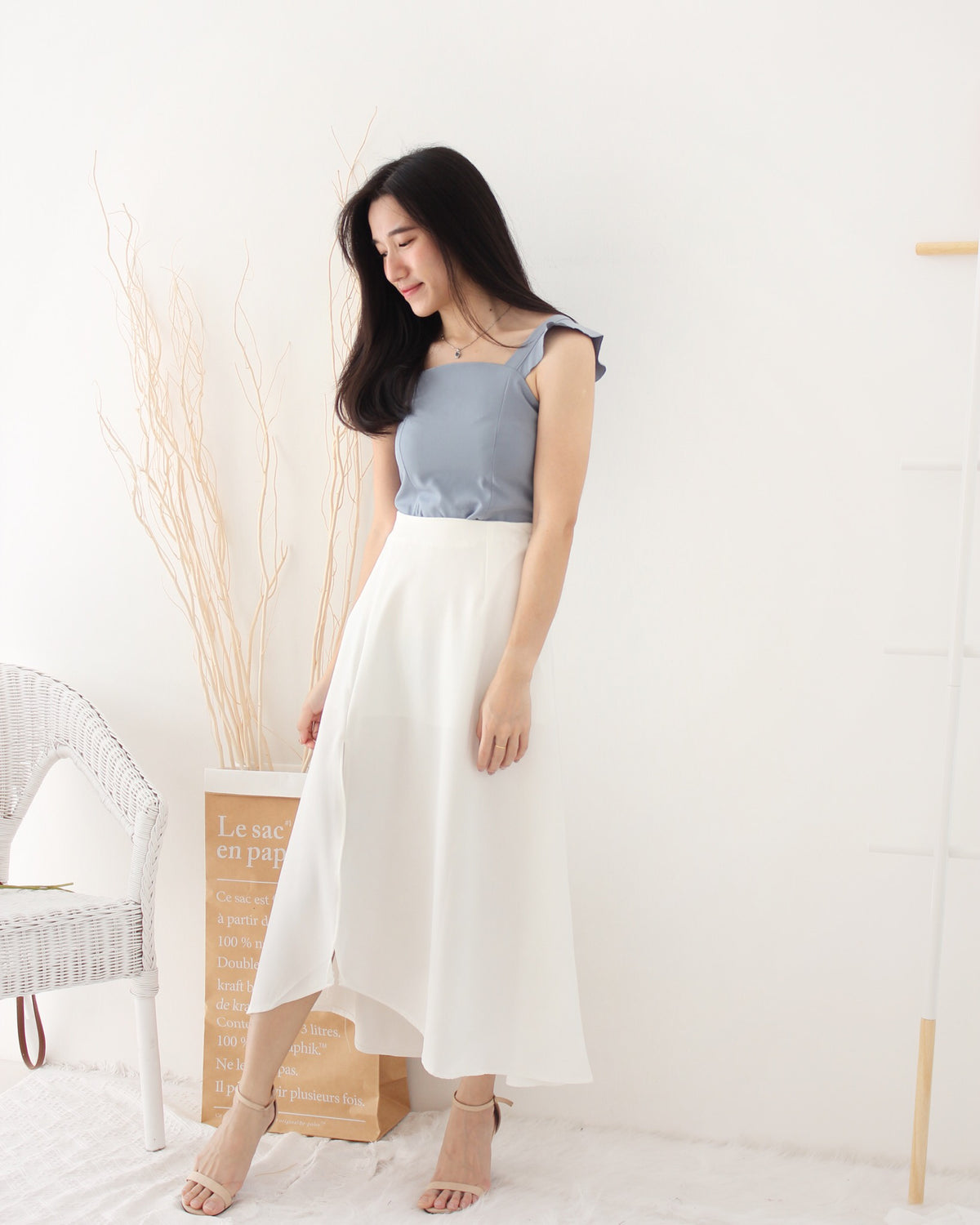 Layla Ruffle Top - LovelyMadness Clothing Online Fashion Malaysia