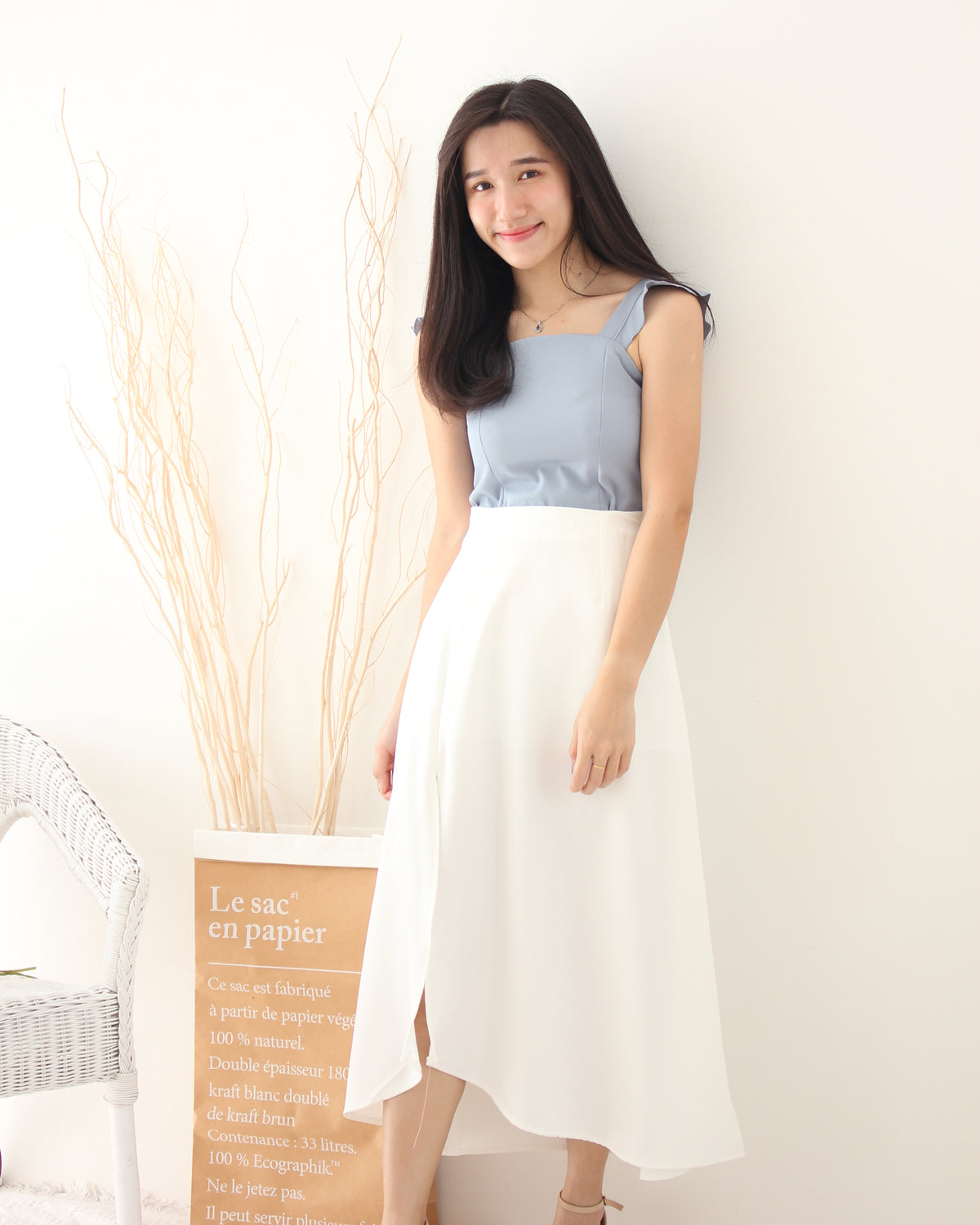 Layla Ruffle Top - LovelyMadness Clothing Online Fashion Malaysia