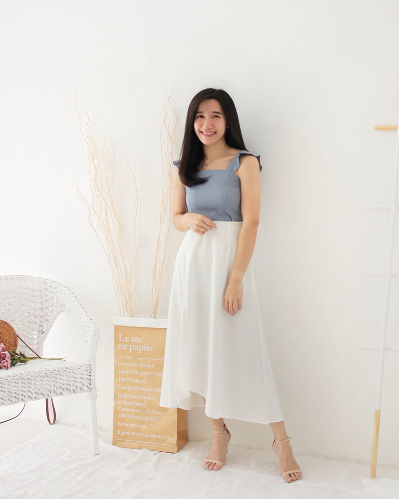 Layla Ruffle Top - LovelyMadness Clothing Online Fashion Malaysia