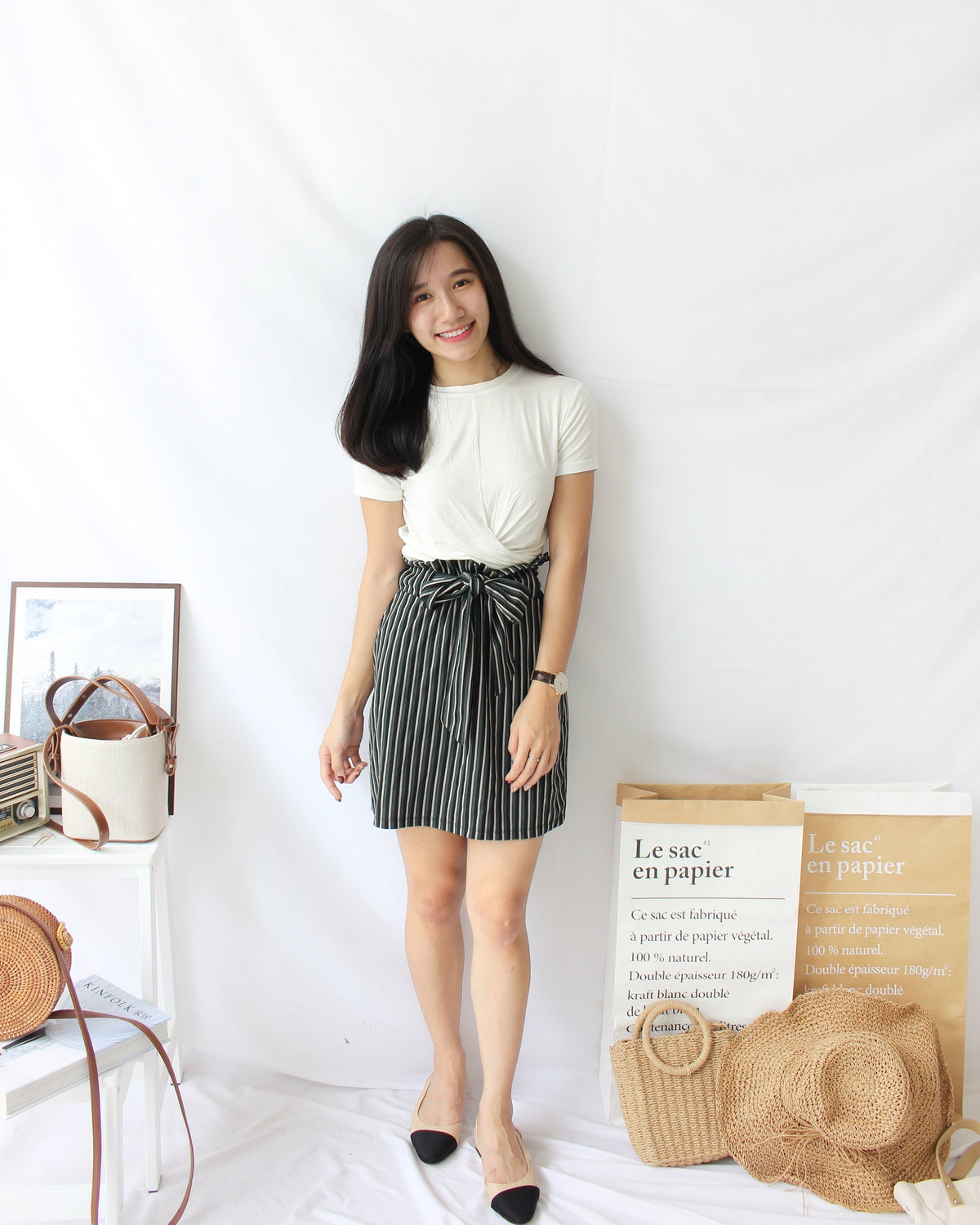 Cotton Knot Rib Top - LovelyMadness Clothing Malaysia