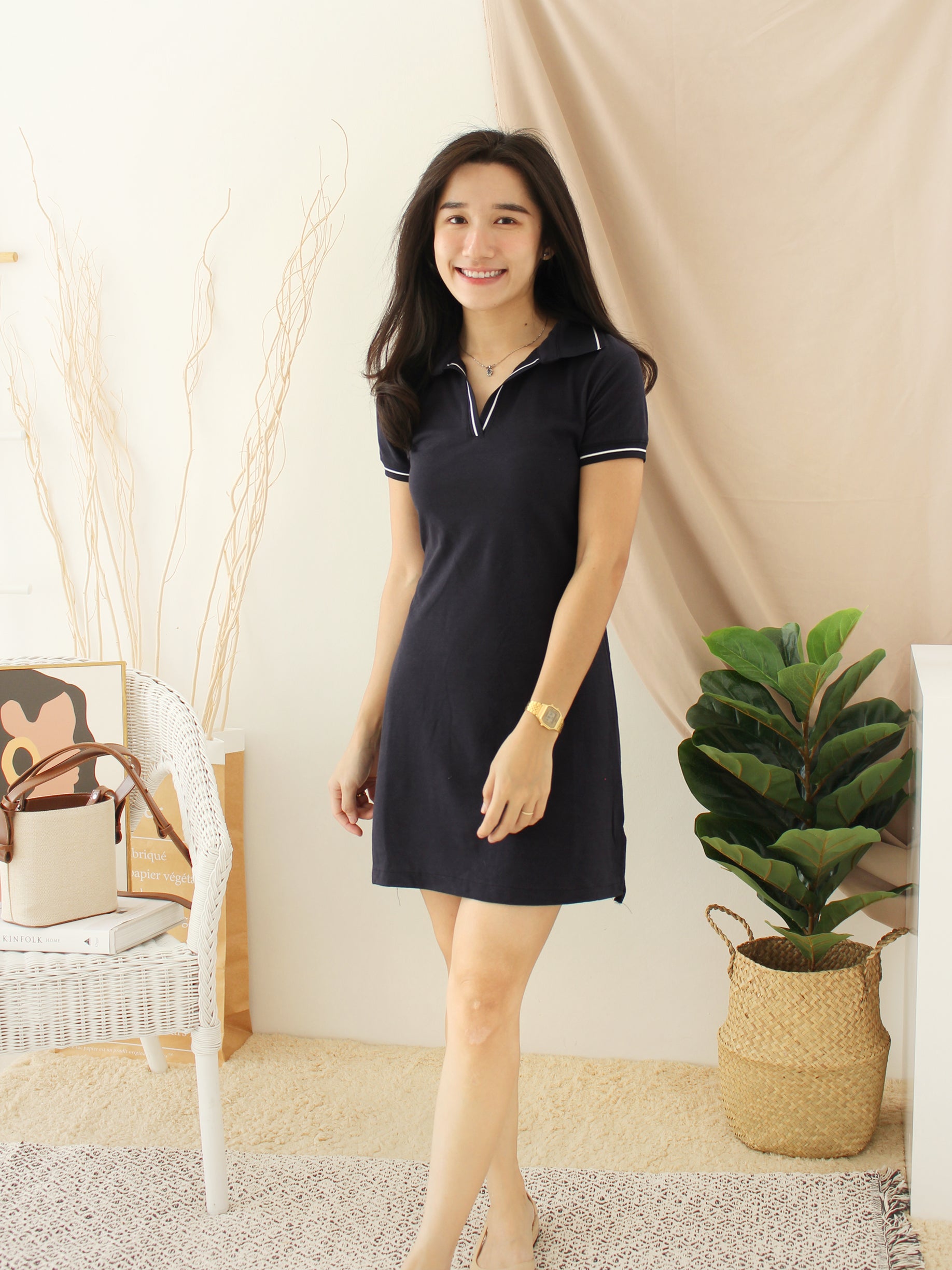 EFFIE Polo Dress LovelyMadness Clothing Malaysia