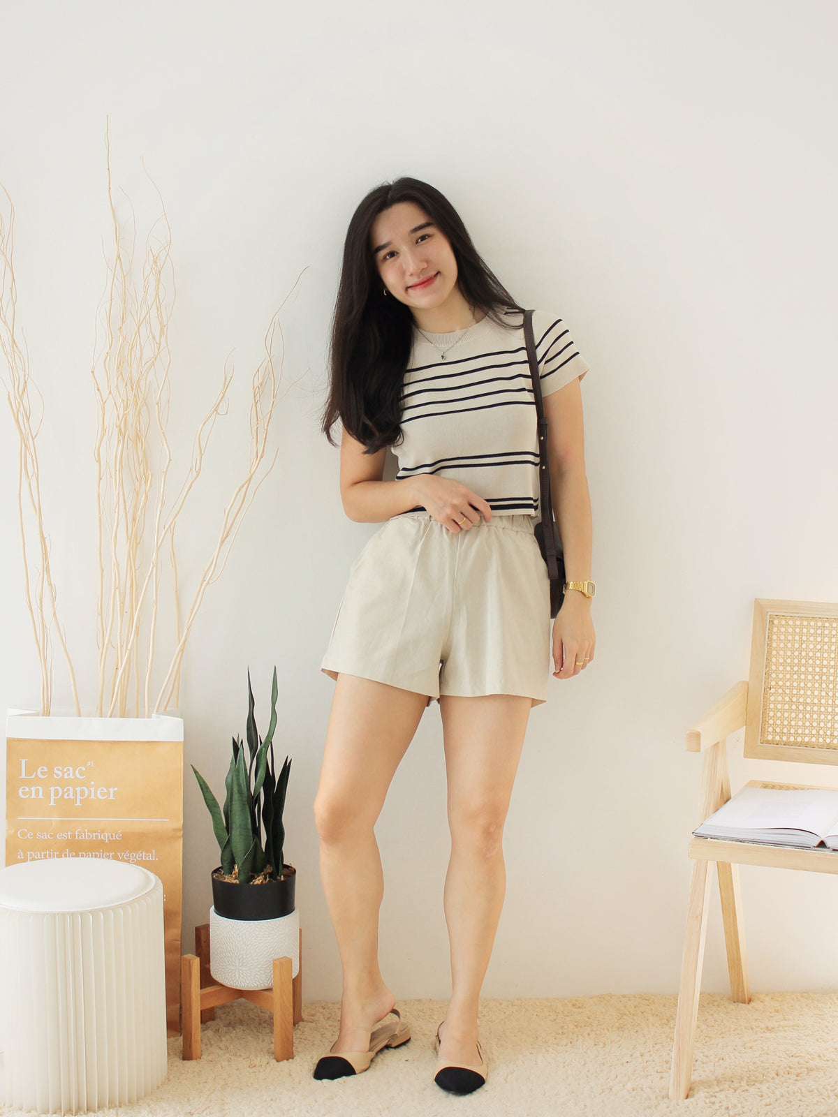 SIRKA STRIPES KNIT TOP