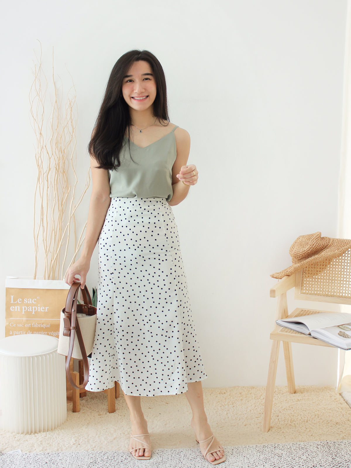 POLKADOTS Mermaid Skirt