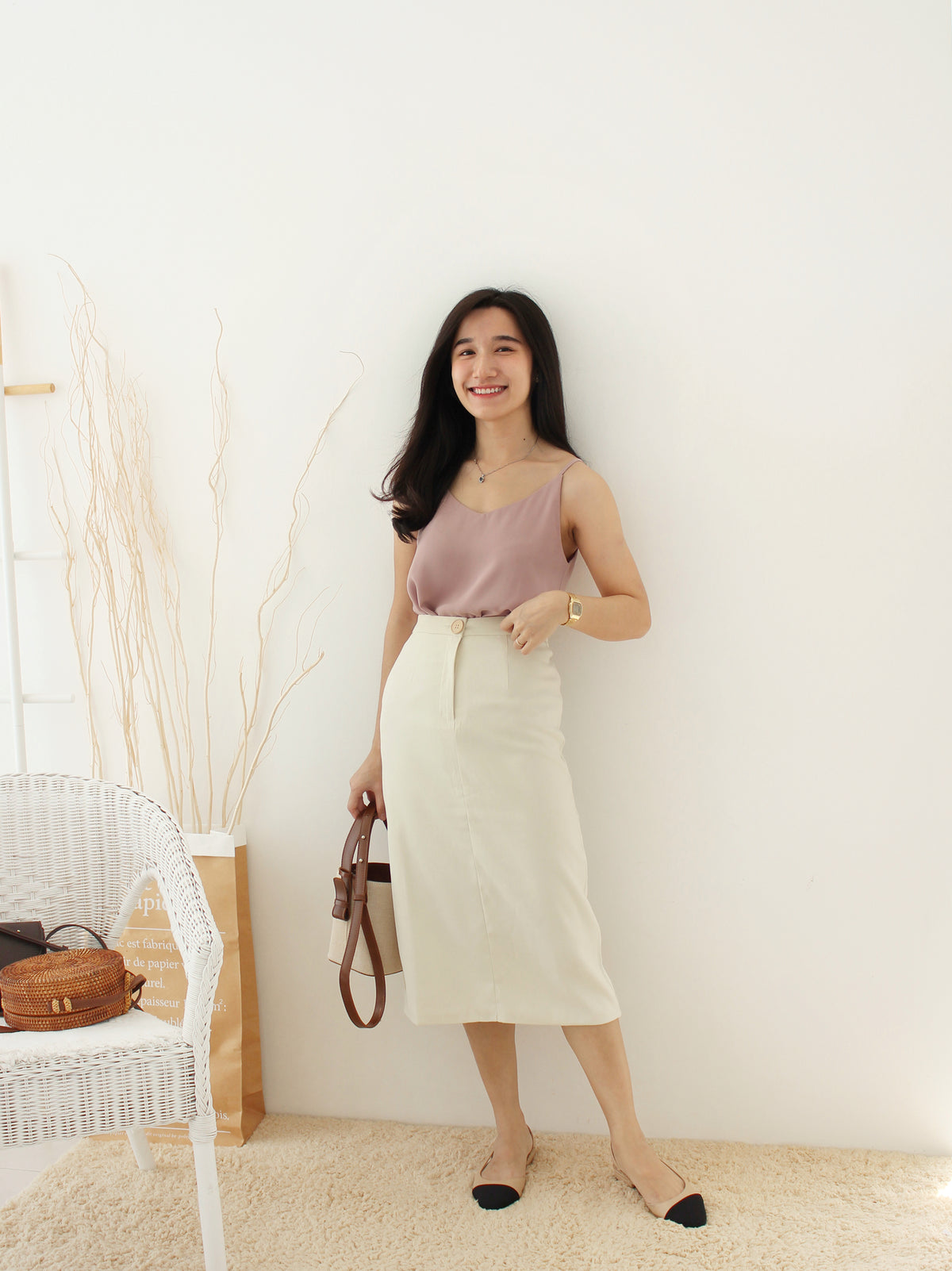 Clara Strap Tank - LovelyMadness Clothing Online Fashion Malaysia